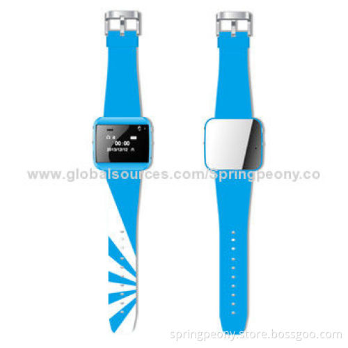 Bluetooth Watch Phone, +OLED 128*64 +MTK6260, Sized 46.7 x 41.8 x 8.8mm